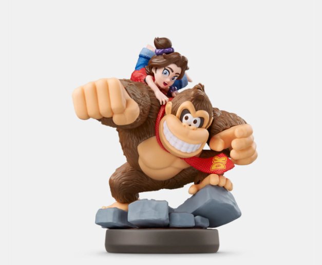 Amiibo Donkey Kong e Pauline