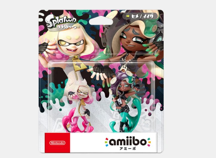Conjunto Amiibo Pérola/Marina