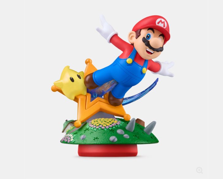 Amiibo Mario e Luma
